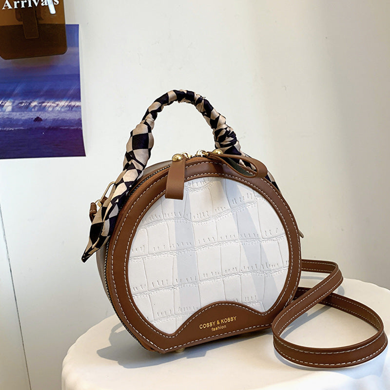 Bolsa Transversal com Estampa de Pedra - Estilo Fashion