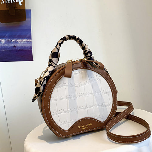 Bolsa Transversal com Estampa de Pedra - Estilo Fashion