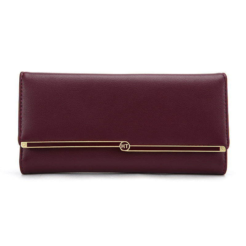 Carteira Longa Elegante  - Porta Cartões Simples