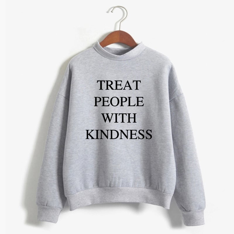 Suéter de Gola Redonda com Letras