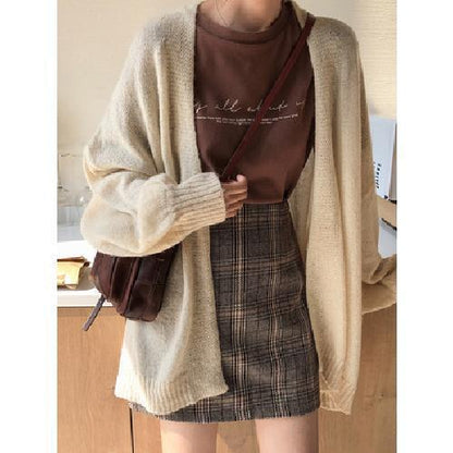 Saia em A com Bolsa de Quadril - Estilo Versátil