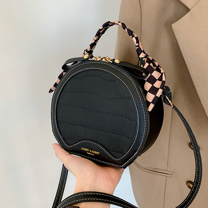 Bolsa Transversal com Estampa de Pedra - Estilo Fashion
