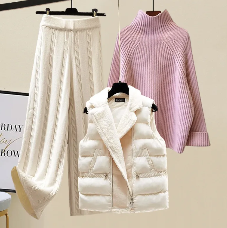 Conjunto de 4 Peças Aconchegante para Mulheres