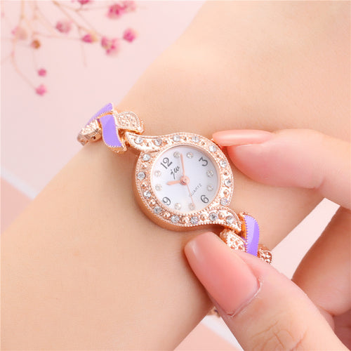 Leaf Bracelet Quartz Wristwatch