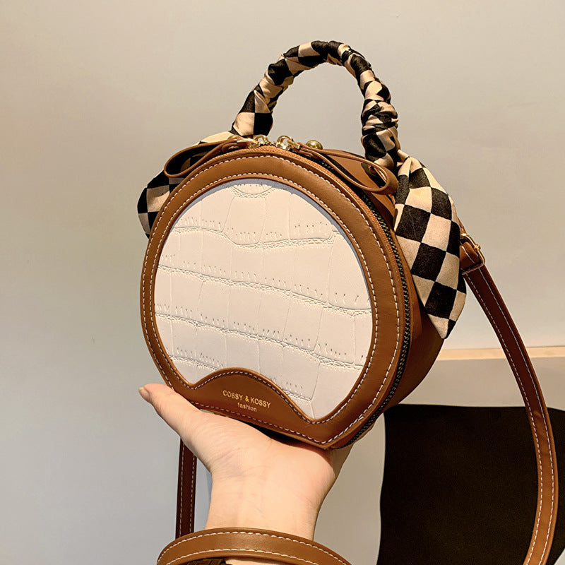 Bolsa Transversal com Estampa de Pedra - Estilo Fashion