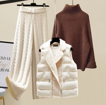 Conjunto de 4 Peças Aconchegante para Mulheres