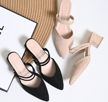 Sapatos Elegantes Muller Colorblock