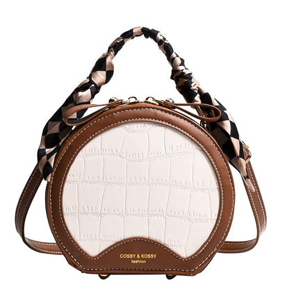 Bolsa Transversal com Estampa de Pedra - Estilo Fashion