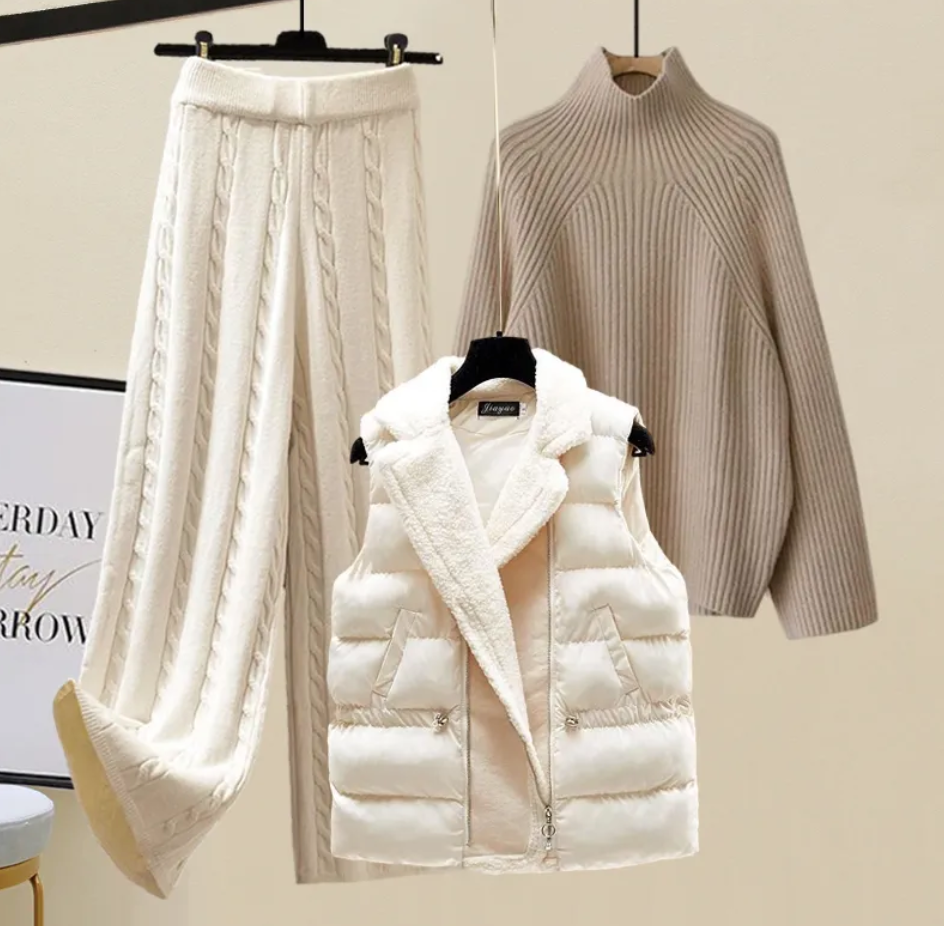 Conjunto de 4 Peças Aconchegante para Mulheres